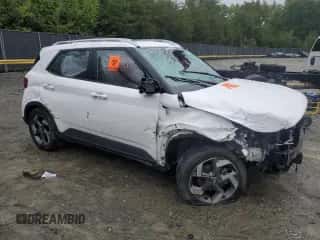 2023 Hyundai Venue SEL с VIN KMHRC8A37PU243390, выставлен на аукционе Copart как лот 72885724 с пробегом 33 509 миль миль и Списание • Salvage title. История ставок и продаж доступна на DreamBid. Изображение 4.