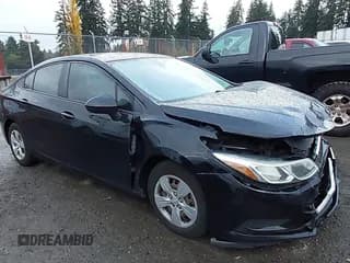 ✅ 2017 Chevrolet Cruze LS • VIN: 1G1BC5SM2H7181871 • Lot: 43657861. Listed on IAAI with 146,815 mi. Free auction sales archive from the USA and detailed vehicle history report at DreamBid. Image 1.