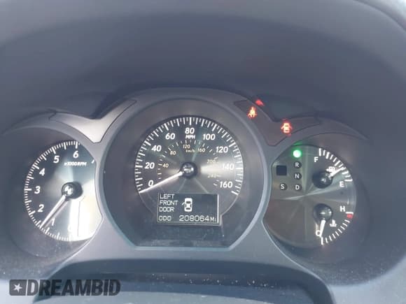 ✅ 2007 Lexus GS 350 • VIN: JTHCE96S670009192 • Lot: 43187734. Wystawiony na IAAI z przebiegiem 208 064 mil. Bezpłatny archiwum sprzedaży aukcyjnych z USA i szczegółowy raport historii pojazdu na DreamBid. Zdjęcie 7.