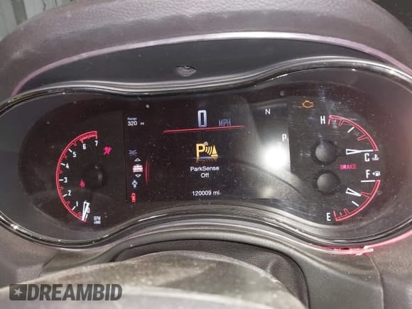 ✅ 2020 Dodge Durango R/T • VIN: 1C4SDJCT3LC248934 • Lot: 43635067. Listed on IAAI with 120,009 mi. Free auction sales archive from the USA and detailed vehicle history report at DreamBid. Image 7.