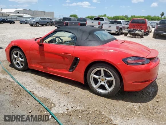 ✅ 2017 Porsche 718 Boxster • VIN: WP0CA2A87HS220701 • Lot: 65716365. Listed on Copart with 56,645 mi. Free auction sales archive from the USA and detailed vehicle history report at DreamBid. Image 2.