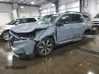 ✅ 2023 Honda Pilot Touring • VIN: 5FNYG1H76PB046269 • Lot: 62719395. Listed on Copart with Not provided. Free auction sales archive from the USA and detailed vehicle history report at DreamBid. Image 1.