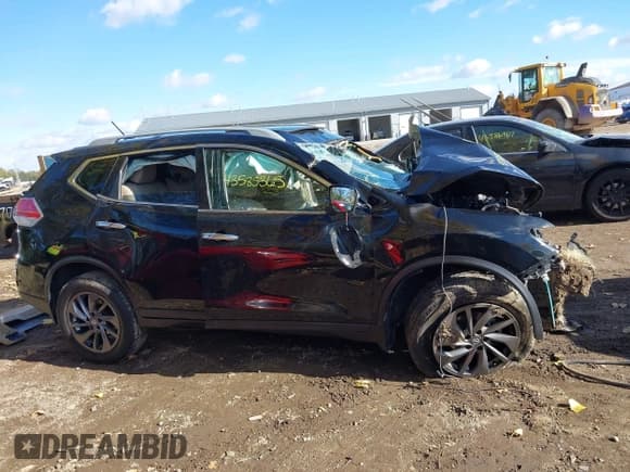 ✅ 2016 Nissan Rogue SL • VIN: 5N1AT2MVXGC809829 • Lot: 43585365. Listed on IAAI with 178,105 mi. Free auction sales archive from the USA and detailed vehicle history report at DreamBid. Image 13.