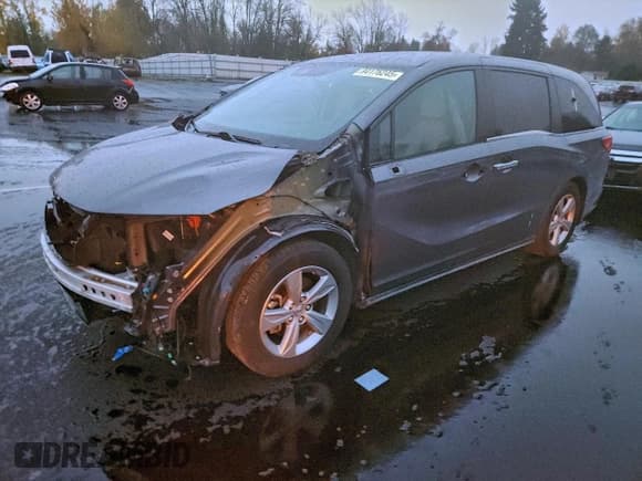 ✅ 2019 Honda Odyssey EX • VIN: 5FNRL6H52KB086420 • Лот: 94176245. Опубликован ранее на Copart с пробегом 45 236 миль. Бесплатный доступ к архиву аукционных продаж из США и подробный отчёт об истории автомобиля на DreamBid. Изображение 1.