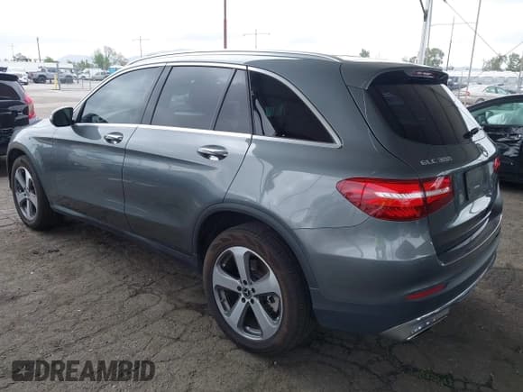 ✅ 2019 Mercedes-Benz GLC 300 • VIN: WDC0G4JB0KF507123 • Lot: 42194416. Listed on IAAI with 64,442 mi. Free auction sales archive from the USA and detailed vehicle history report at DreamBid. Image 3.