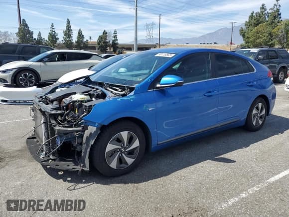 ✅ 2017 Hyundai Ioniq SEL • VIN: KMHC75LC9HU040959 • Lot: 50419565. Wystawiony na Copart z przebiegiem 70 343 mil. Bezpłatny archiwum sprzedaży aukcyjnych z USA i szczegółowy raport historii pojazdu na DreamBid. Zdjęcie 1.