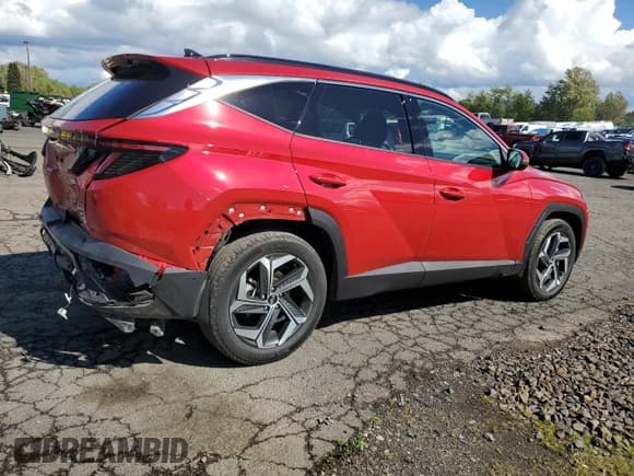 ✅ 2022 Hyundai Tucson Limited • VIN: 5NMJECAE4NH066821 • Lot: 53522354. Wystawiony na Copart z przebiegiem 13 154 mil. Bezpłatny archiwum sprzedaży aukcyjnych z USA i szczegółowy raport historii pojazdu na DreamBid. Zdjęcie 3.