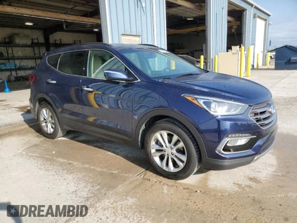 2017 Hyundai Santa Fe 2.0T with VIN 5XYZUDLA4HG478449, listed as a Copart auction lot 80158215 with 130,566 mi miles and Clean title. Bid and sale history available at DreamBid. Image 4.