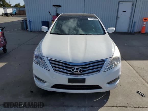 ✅ 2012 Hyundai Azera • VIN: KMHFH4JG8CA168372 • Lot: 85863775. Listed on Copart with 122,631 mi. Free auction sales archive from the USA and detailed vehicle history report at DreamBid. Image 5.