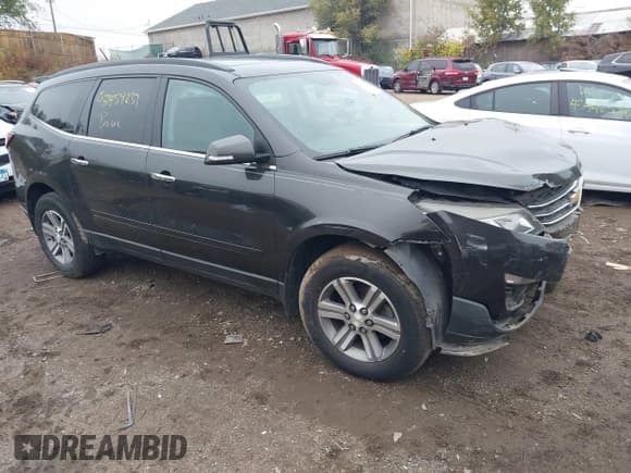 ✅ 2015 Chevrolet Traverse LT • VIN: 1GNKVHKD7FJ389402 • Lot: 43459239. Wystawiony na IAAI z przebiegiem 181 497 mil. Bezpłatny archiwum sprzedaży aukcyjnych z USA i szczegółowy raport historii pojazdu na DreamBid. Zdjęcie 1.