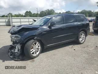 2023 Dodge Durango R/T Plus with VIN 1C4SDJCT2PC553993, listed as a Copart auction lot 64650685 with 53,361 mi miles and Salvage title. Bid and sale history available at DreamBid. Image 1.