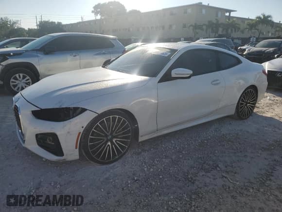 ✅ 2021 BMW 4 Series 430i • VIN: WBA53AP03MCG66105 • Lot: 88971625. Wystawiony na Copart z przebiegiem 69 236 mil. Bezpłatny archiwum sprzedaży aukcyjnych z USA i szczegółowy raport historii pojazdu na DreamBid. Zdjęcie 1.