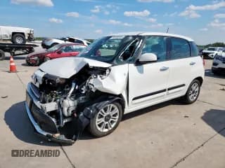 ✅ 2018 FIAT 500L Pop • VIN: ZFBCFAAH9JZ040891 • Lot: 80493105. Listed on Copart with 123,896 mi. Free auction sales archive from the USA and detailed vehicle history report at DreamBid. Image 1.