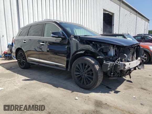 ✅ 2019 Infiniti QX60 Luxe • VIN: 5N1DL0MM6KC552895 • Lot: 61170695. Listed on Copart with 90,706 mi. Free auction sales archive from the USA and detailed vehicle history report at DreamBid. Image 4.