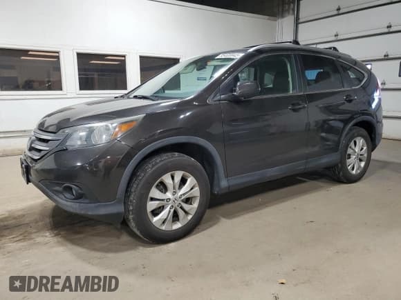 ✅ 2014 Honda CR-V EX-L • VIN: 5J6RM4H74EL021437 • Lot: 85408945. Listed on Copart with 154,932 mi. Free auction sales archive from the USA and detailed vehicle history report at DreamBid. Image 1.