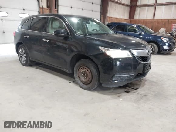 ✅ 2015 Acura MDX Technology • VIN: 5FRYD4H41FB018103 • Lot: 42468623. Listed on IAAI with 101,904 mi. Free auction sales archive from the USA and detailed vehicle history report at DreamBid. Image 1.
