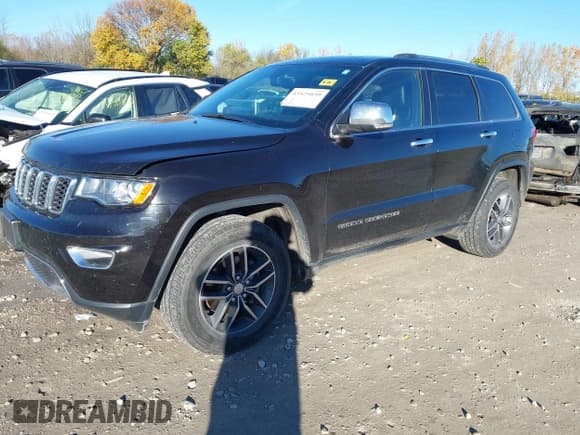 ✅ 2018 Jeep Grand Cherokee Limited • VIN: 1C4RJFBG8JC236834 • Lot: 43525039. Listed on IAAI with 56,802 mi. Free auction sales archive from the USA and detailed vehicle history report at DreamBid. Image 2.