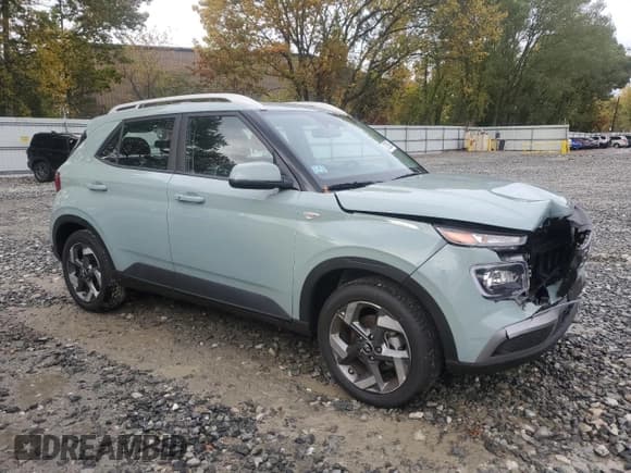 ✅ 2025 Hyundai Venue SEL • VIN: KMHRC8A33SU359128 • Lot: 87280895. Listed on Copart with 3,672 mi. Free auction sales archive from the USA and detailed vehicle history report at DreamBid. Image 4.