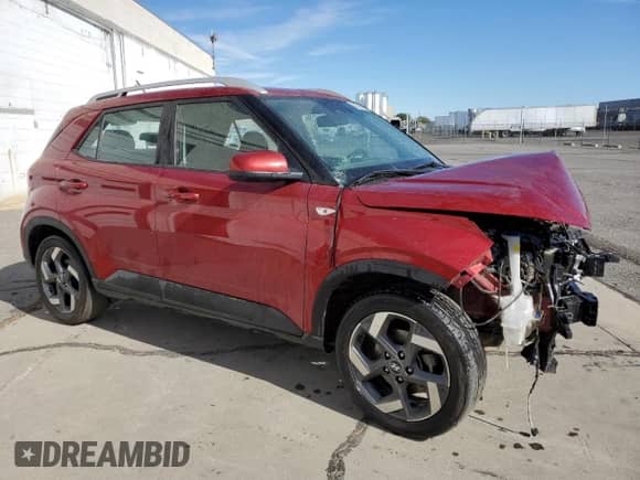 2023 Hyundai Venue Limited with VIN KMHRC8A33PU274135, listed as a Copart auction lot 72418164 with 27,987 mi miles and Clean title. Bid and sale history available at DreamBid. Image 4.