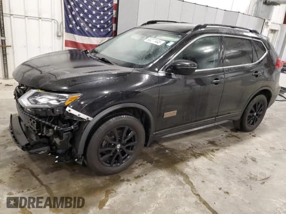 ✅ 2017 Nissan Rogue SL • VIN: 5N1AT2MV8HC759501 • Lot: 90277445. Listed on Copart with 151,914 mi. Free auction sales archive from the USA and detailed vehicle history report at DreamBid. Image 1.