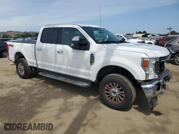 ✅ 2021 Ford F-250 XL • VIN: 1FT7W2B66MEC68862 • Lot: 55348935. Listed on Copart with 80,340 mi. Free auction sales archive from the USA and detailed vehicle history report at DreamBid. Image 4.