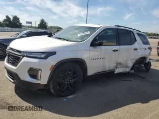 2023 Chevrolet Traverse Premier с VIN 1GNEVKKW2PJ331632, выставлен на аукционе Copart как лот 81996855 с пробегом 20 714 миль миль и Списание • Salvage title. История ставок и продаж доступна на DreamBid. Изображение 1.