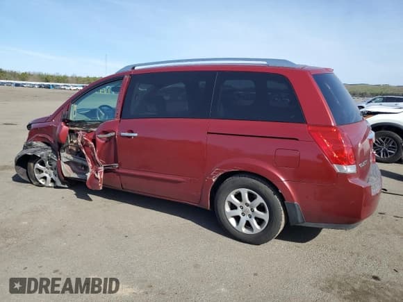 ✅ 2007 Nissan Quest SE • VIN: 5N1BV28U87N108114 • Lot: 52688705. Listed on Copart with 118,575 mi. Free auction sales archive from the USA and detailed vehicle history report at DreamBid. Image 2.