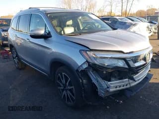 ✅ 2019 Honda Pilot Elite • VIN: 5FNYF6H05KB085785 • Lot: 43583807. Listed on IAAI with 70,457 mi. Free auction sales archive from the USA and detailed vehicle history report at DreamBid. Image 1.