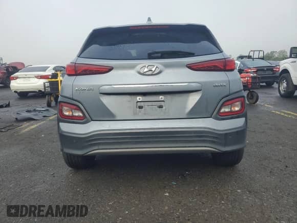 2020 Hyundai Kona Ultimate with VIN KM8K53AG6LU066021, listed as a Copart auction lot 58694775 with 51,013 mi miles and Salvage title. Bid and sale history available at DreamBid. Image 6.