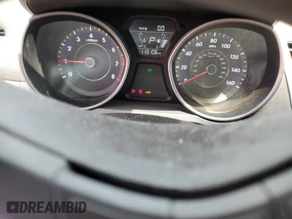 2014 Hyundai Elantra SE z VIN 5NPDH4AE5EH541924, wystawiony jako Copart lot #69814185 z przebiegiem 113 106 mil mil oraz Szkoda całkowita • Salvage title. Historia ofert i sprzedaży dostępna na DreamBid. Obrazek 9.