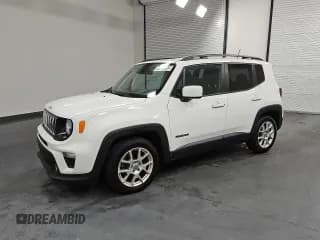 ✅ 2021 Jeep Renegade Latitude • VIN: ZACNJCBB1MPM43726 • Lot: 92823565. Listed on Copart with 106,248 mi. Free auction sales archive from the USA and detailed vehicle history report at DreamBid. Image 1.