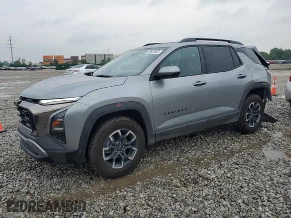 2025 Chevrolet Equinox AWD ACTIV с VIN 3GNAXSEG8SL120224, выставлен на аукционе Copart как лот 58823805 с пробегом 11 860 миль миль и Списание • Salvage title. История ставок и продаж доступна на DreamBid. Изображение 1.