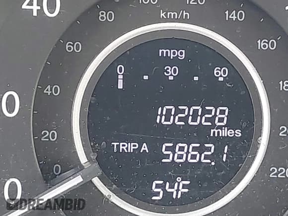 ✅ 2014 Honda CR-V EX • VIN: 2HKRM4H54EH690333 • Lot: 43637097. Listed on IAAI with 102,028 mi. Free auction sales archive from the USA and detailed vehicle history report at DreamBid. Image 7.