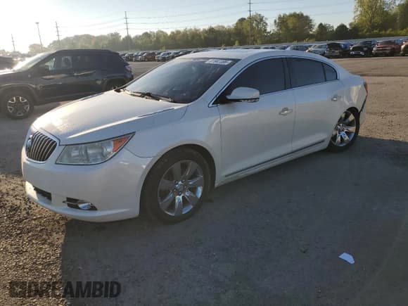✅ 2013 Buick LaCrosse Leather • VIN: 1G4GC5E33DF316495 • Lot: 81947395. Listed on Copart with 165,988 mi. Free auction sales archive from the USA and detailed vehicle history report at DreamBid. Image 1.