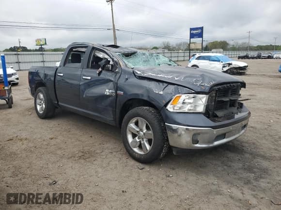 ✅ 2018 Ram 1500 Big Horn • VIN: 1C6RR7LTXJS337901 • Lot: 50820625. Listed on Copart with 125,643 mi. Free auction sales archive from the USA and detailed vehicle history report at DreamBid. Image 4.