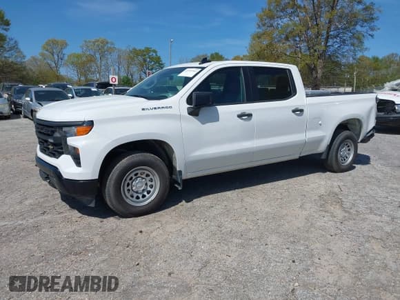 ✅ 2024 Chevrolet Silverado 1500 • VIN: 1GCPAAED5RZ254146 • Лот: 41591961. Опубликован ранее на IAAI с пробегом 12 092 миль. Бесплатный доступ к архиву аукционных продаж из США и подробный отчёт об истории автомобиля на DreamBid. Изображение 2.