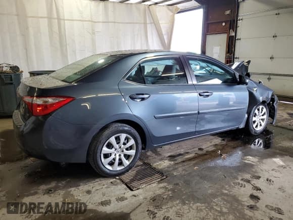 ✅ 2015 Toyota Corolla L • VIN: 2T1BURHE9FC450813 • Lot: 84831295. Wystawiony na Copart z przebiegiem 144 162 mil. Bezpłatny archiwum sprzedaży aukcyjnych z USA i szczegółowy raport historii pojazdu na DreamBid. Zdjęcie 3.