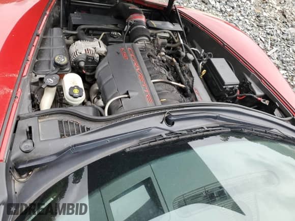 2005 Chevrolet Corvette with VIN 1G1YY24U855101021, listed as a Copart auction lot 73097194 with 93,894 mi miles and Salvage title. Bid and sale history available at DreamBid. Image 11.