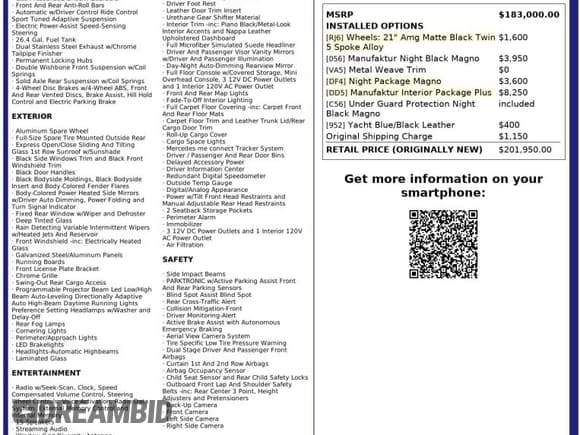 ✅ 2024 Mercedes-Benz G 63 AMG • VIN: W1NYC7HJ1RX497041 • Lot: 92329875. Wystawiony na Copart z przebiegiem 16 296 mil. Bezpłatny archiwum sprzedaży aukcyjnych z USA i szczegółowy raport historii pojazdu na DreamBid. Zdjęcie 10.