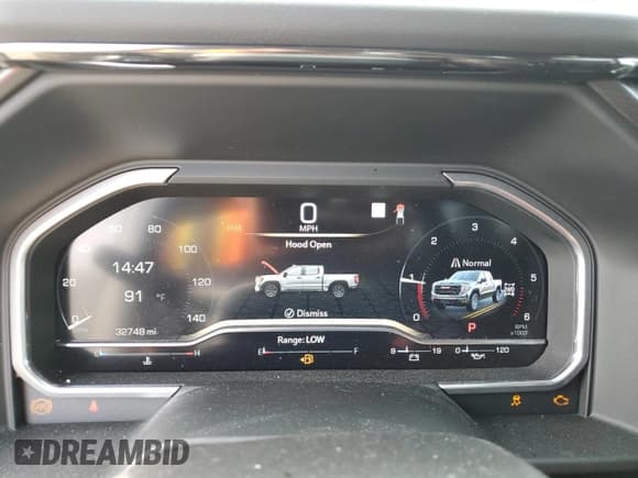 ✅ 2023 GMC Sierra 1500 AT4 • VIN: 1GTUUEE80PZ136104 • Lot: 83977275. Listed on Copart with 32,748 mi. Free auction sales archive from the USA and detailed vehicle history report at DreamBid. Image 9.