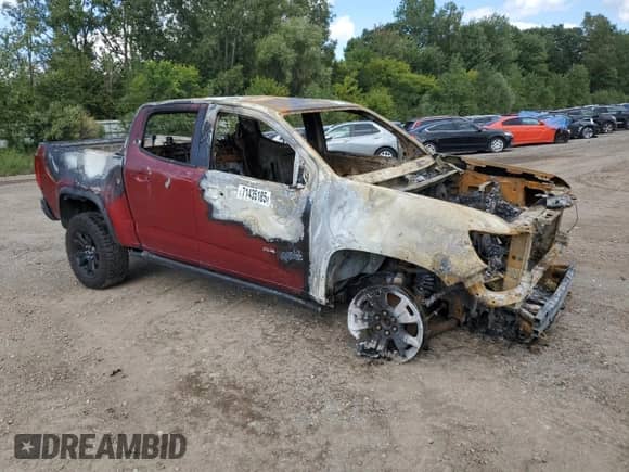 2021 Chevrolet Colorado 4WD ZR2 z VIN 1GCGTEEN5M1105480, wystawiony jako Copart lot #71435185 z przebiegiem Nie podano mil oraz Nie do naprawy • Non repairable. Historia ofert i sprzedaży dostępna na DreamBid. Obrazek 4.
