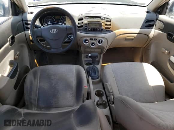 2006 Hyundai Accent GLS с VIN KMHCN46C36U025947, выставлен на аукционе Copart как лот 59064354 с пробегом 139 598 миль миль и Списание • Salvage title. История ставок и продаж доступна на DreamBid. Изображение 8.