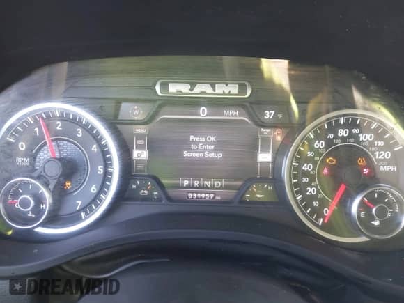 2022 Ram 1500 Laramie с VIN 1C6RREJT6NN291821, выставлен на аукционе IAAI как лот 41389654 с пробегом 31 957 миль миль и . История ставок и продаж доступна на DreamBid. Изображение 7.