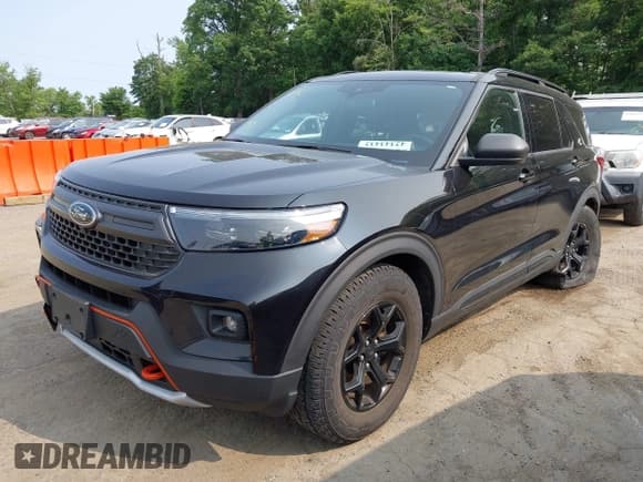 ✅ 2021 Ford Explorer Timberline • VIN: 1FMSK8JH5MGC09796 • Лот: 42343432. Опубликован ранее на IAAI с пробегом 41 493 миль. Бесплатный доступ к архиву аукционных продаж из США и подробный отчёт об истории автомобиля на DreamBid. Изображение 2.