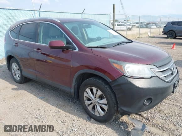 ✅ 2013 Honda CR-V EX-L • VIN: 5J6RM4H71DL040817 • Lot: 43175614. Listed on IAAI with 153,101 mi. Free auction sales archive from the USA and detailed vehicle history report at DreamBid. Image 1.
