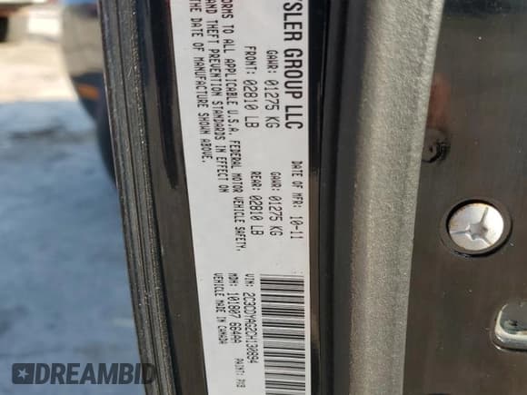 ✅ 2012 Dodge Challenger SXT • VIN: 2C3CDYAG2CH130894 • Lot: 74929294. Wystawiony na Copart z przebiegiem 95 733 mil. Bezpłatny archiwum sprzedaży aukcyjnych z USA i szczegółowy raport historii pojazdu na DreamBid. Zdjęcie 12.