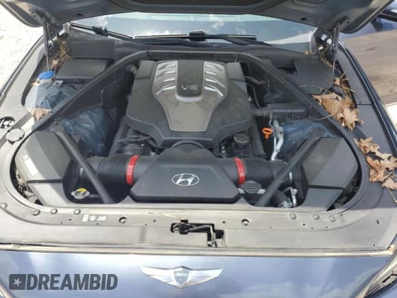 2015 Hyundai Genesis 5.0L with VIN KMHGN4JF1FU059842, listed as a Copart auction lot 53890334 with 84,182 mi miles and Salvage title. Bid and sale history available at DreamBid. Image 11.