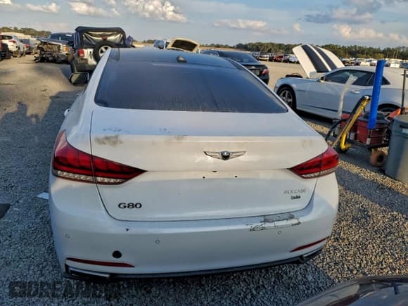 ✅ 2017 Genesis G80 3.8L • VIN: KMHGN4JEXHU175969 • Lot: 94441805. Listed on Copart with 114,719 mi. Free auction sales archive from the USA and detailed vehicle history report at DreamBid. Image 6.