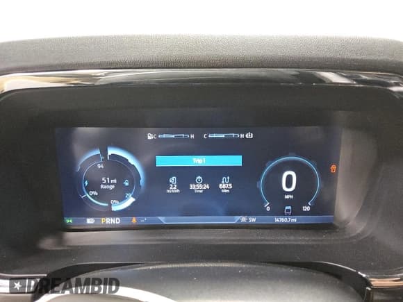 ✅ 2024 Ford F-150 Lightning XLT • VIN: 1FTVW3LKXRWG06404 • Lot: 84980215. Listed on Copart with 14,760 mi. Free auction sales archive from the USA and detailed vehicle history report at DreamBid. Image 9.