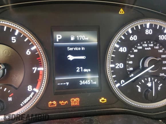 ✅ 2020 Hyundai Santa Fe SE • VIN: 5NMS2CAD9LH140378 • Lot: 78710553. Wystawiony na Copart z przebiegiem 34 451 mil. Bezpłatny archiwum sprzedaży aukcyjnych z USA i szczegółowy raport historii pojazdu na DreamBid. Zdjęcie 9.